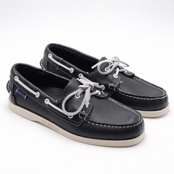 1. Mocassins Docksides Portland Sebago Bleu Sebago 7000h00