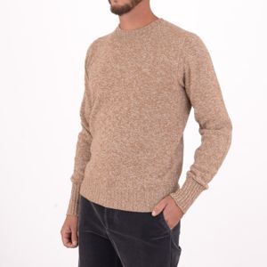 2. Drumhor wool crewneck sweater Beige DRUMOHR d4w103