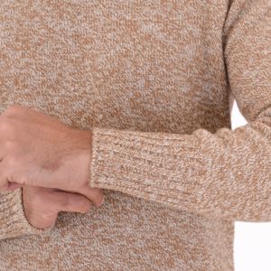 4. Drumhor wool crewneck sweater Beige DRUMOHR