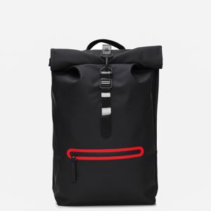 1. Rolltop Rucksack Contrast RAINS Black RAINS