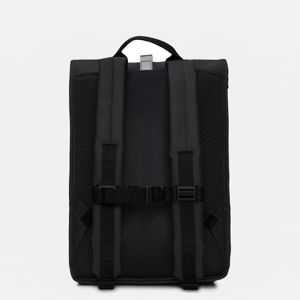 2. Rolltop Rucksack Contrast RAINS Black RAINS