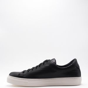 2. Scarpa Sneakers in pelle intrecciata Seboy's Nero Seboy's