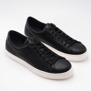 3. Scarpa Sneakers in pelle intrecciata Seboy's Nero Seboy's p1245