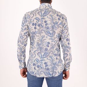 3. Chemise en coton à motif Xacus coupe ajustée Fantaisie Xacus 61544.001748ml