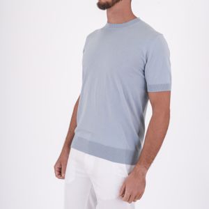 2. Maglia a maniche corte | minimalista chic Celeste Paolo Pecora Milano a009f100