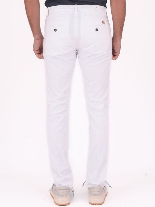 3. Pantalone in cotone | per un look versatile Bianco ROY ROGER'S rru013c9250112