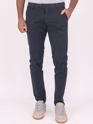 1. Pantalone in cotone | per un look versatile Blu