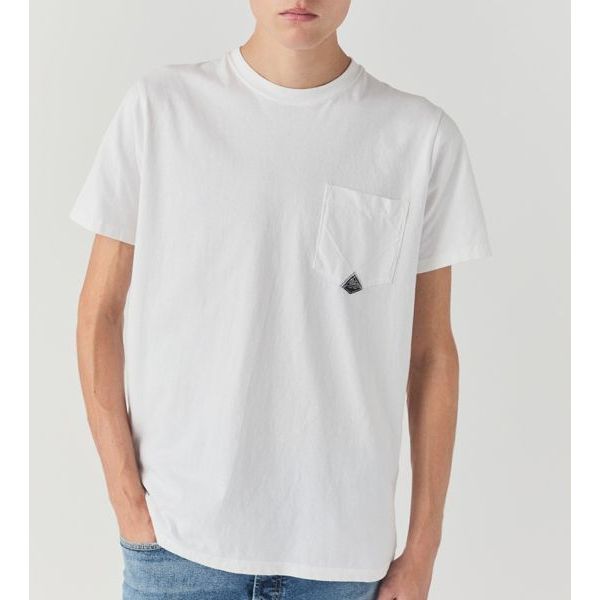 1. T-Shirt in cotone | basic che tutti vogliono Bianco ROY ROGER'S rru90048ca16011