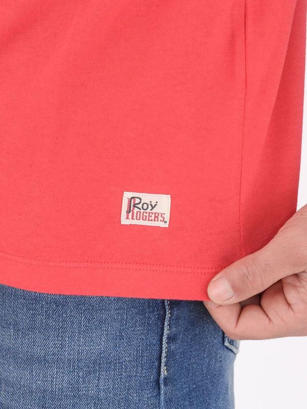 4. Cotton T-Shirt | basic to keep in the closet Coral ROY ROGER'S rru90049c748011