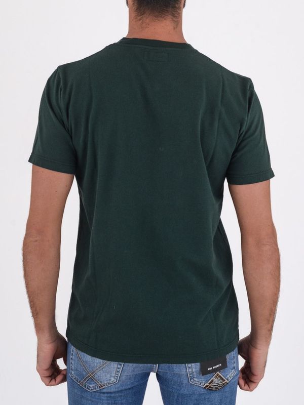 3. Cotton T-Shirt | basic to keep in the closet Green ROY ROGER'S rru90049c748011