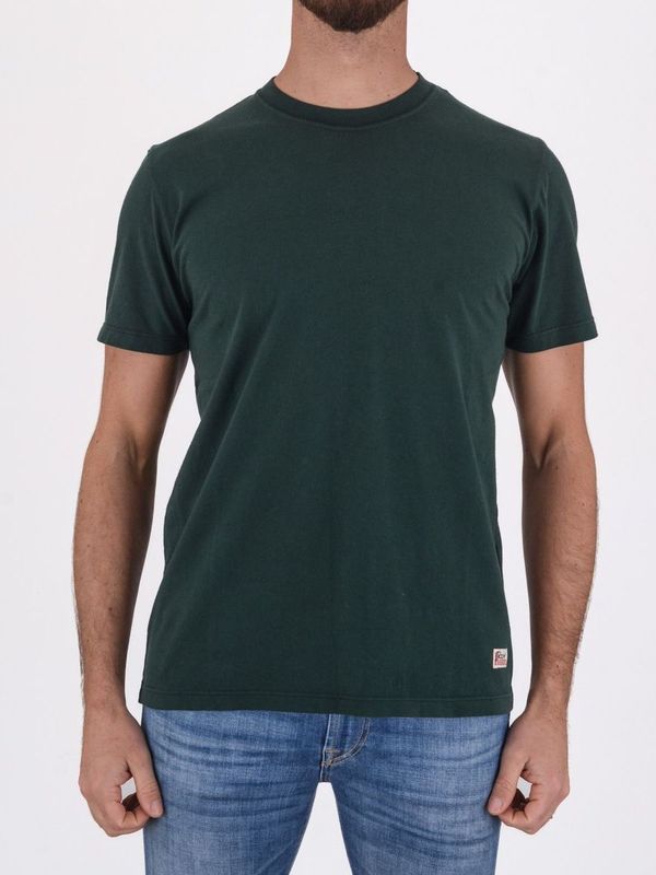 1. Cotton T-Shirt | basic to keep in the closet Green ROY ROGER'S rru90049c748011