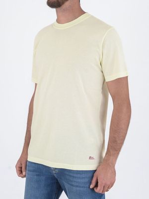 2. Cotton T-Shirt | basic to keep in the closet Light Yellow