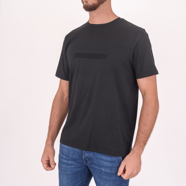 T-Shirt with logo on the front Black Peuterey peu547399012247