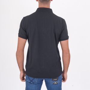 3. Polo in poliammide a maniche corte Nero Peuterey peu546999011993