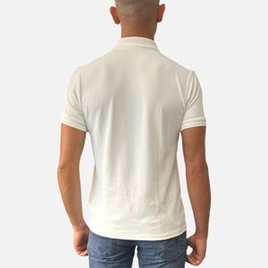 3. Short-sleeved polyamide polo shirt White Peuterey peu546999011993