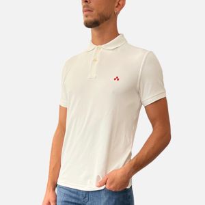 2. Short-sleeved polyamide polo shirt White Peuterey peu546999011993