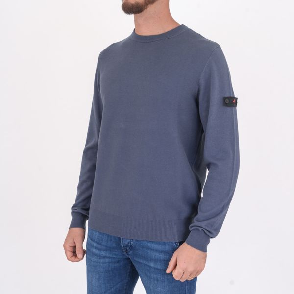 Tシャツ・カットソー PEUTEREY Men Sweater PEU545299012133215DP Blue PEUTEREY: Sweater men - Sky Blue | Peuterey sweater