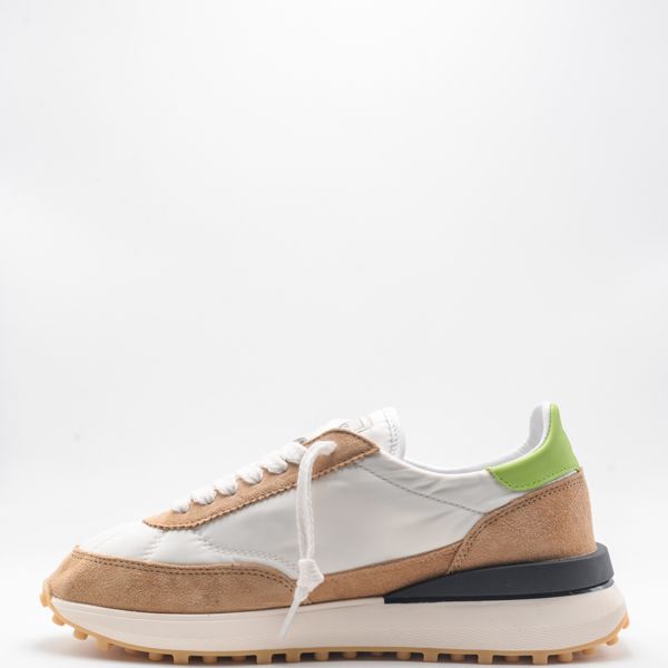 Athleta Nylon IA Sneakers Beige D.A.T.E. m421-at-ny-ia
