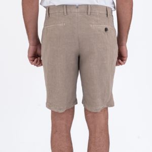 3. Bermuda shorts in linen and Lyocel blend Beige Berwich pu17ber_mudaelax-gdol0760
