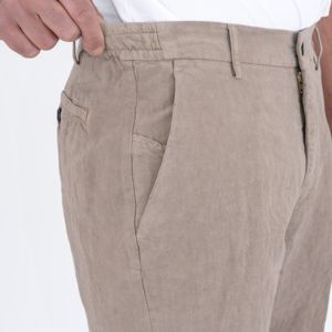 4. Bermuda shorts in linen and Lyocel blend Beige Berwich pu17ber_mudaelax-gdol0760