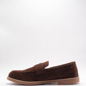 3. Mocassins en daim avec bande Brun MARECHIARO 1962 7768