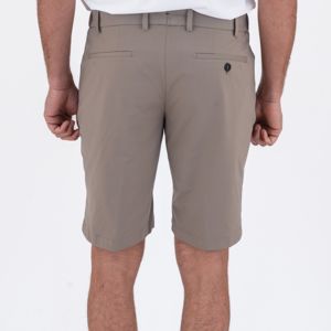 3. Slim fit Bermuda shorts in technical fabric Turtledove Berwich pu17ber_mudaelaxmg1751x