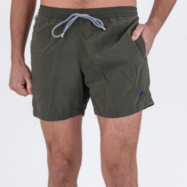 1. Solid color heritage polyamide boxer costume Military Green ZEYBRA aub006