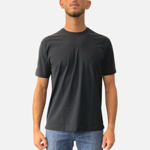 1. T-shirt élégant à col rond Noir Xacus 91652.act119mm