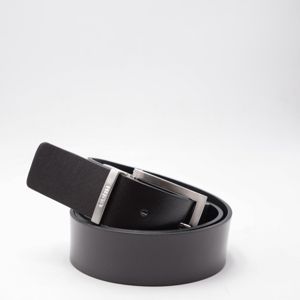 2. Ceinture réversible en cuir HUGO de 3,5 cm avec finition Noir Bleu Hugo 50497462