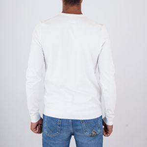 3. Maglia Uomo HUGO con Girocollo Texture Leggera Bianco Hugo 50532074