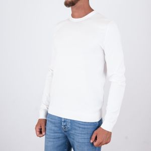 2. Maglia Uomo HUGO con Girocollo Texture Leggera Bianco Hugo 50532074