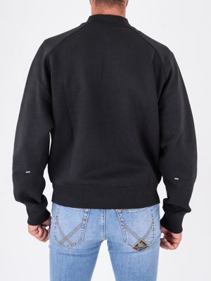 3. Sweat-shirt zippé en coton pour homme HUGO avec poche sur la manche Noir Hugo 50542590
