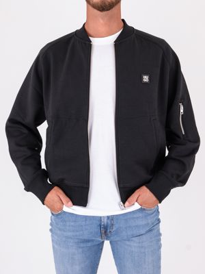4. Sweat-shirt zippé en coton pour homme HUGO avec poche sur la manche Noir Hugo 50542590