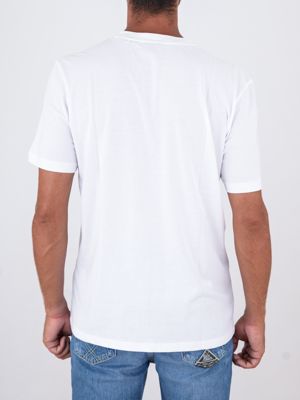 3. HUGO Men's Cotton T-Shirt with Logo Print on the Chest White Hugo 50544458