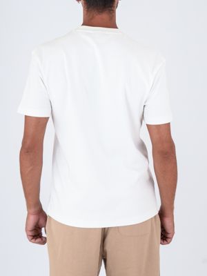 3. HUGO Men's Cotton T-Shirt with Minimal Patch Logo Design White Hugo 50505201