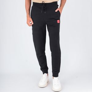 1. HUGO Men's Cotton Tracksuit Bottoms with Elasticated Hem Black Hugo 50447963
