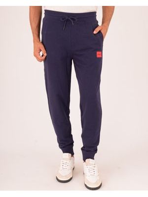Pantalone Tuta Uomo HUGO in Cotone con fondo elasticizzato Viola Hugo