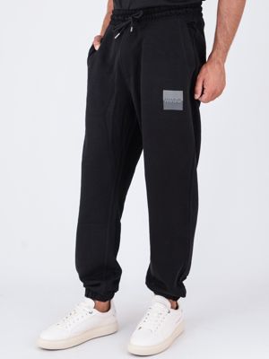 2. Pantalon de survêtement en coton pour homme HUGO avec ourlet élastique Noir Hugo 50542866