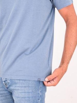 4. T-shirt à manches courtes en coton et lyocell pour homme Paul&Shark Céleste PAUL & SHARK 15311600