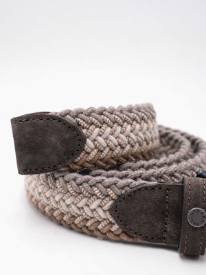 2. Ceinture Paul&Shark en tissu élastique tissé avec bordure Beige PAUL & SHARK 15316013