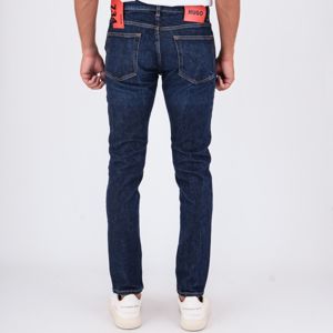 3. Jeans Uomo HUGO Slim Fit in Denim Stretch Blu Hugo 50542696