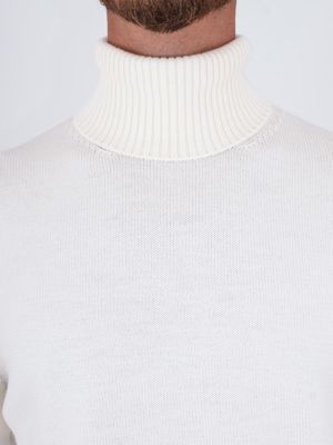 4. Pull col roulé en laine pour homme Paul&Shark Crème PAUL & SHARK 15311064