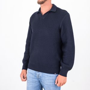 2. Paul&Shark Men's Wool Polo Collar Sweater Blue PAUL & SHARK 15311139