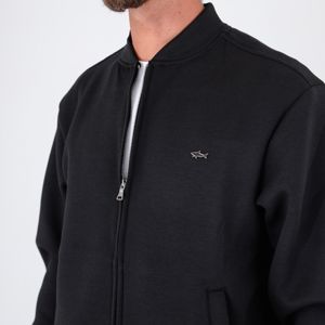 4. Sweat-shirt en tissu technique entièrement zippé Paul&Shark pour homme Noir PAUL & SHARK 15311836