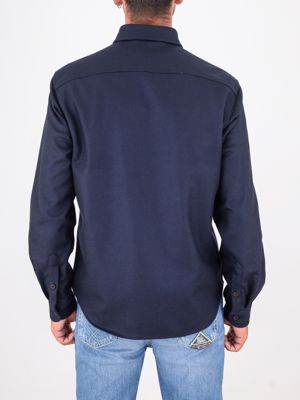 3. Chemise en laine coupe slim pour homme Paul&Shark Bleu PAUL & SHARK 15313343