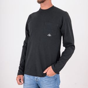 2. T-shirt à manches longues avec poche pour homme de Roy Roger Noir ROY ROGER'S rru689ca160111
