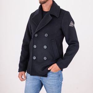 2. Roy Roger's Men's Double-Breasted Wool Short Coat Blue ROY ROGER'S rru90280t706xxxx