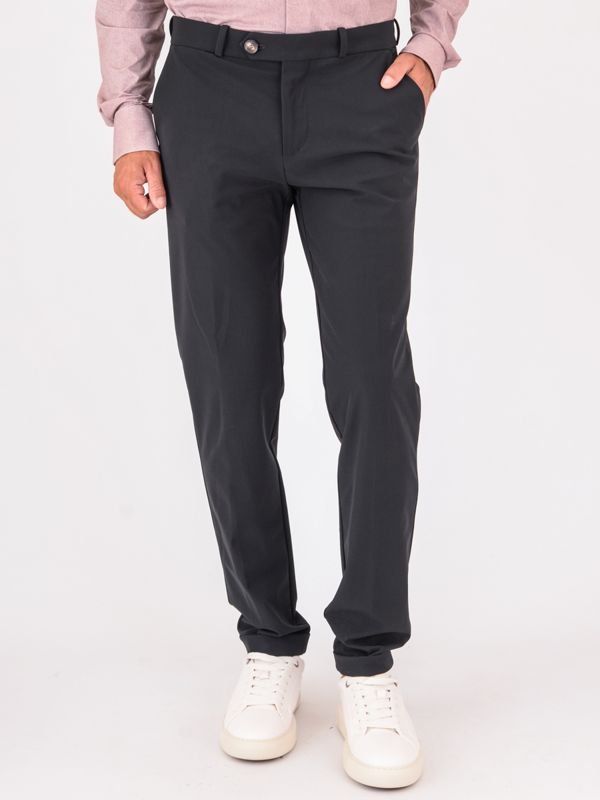1. Pantalone Chino RRD Uomo Winter Surflex – Slim Fit Antipiega Nero RRD w25200surflexwinterchinopant