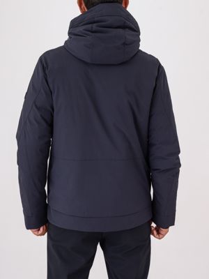 3. Peuterey men's short jacket in stretch canvas with Thermoplume padding Blue