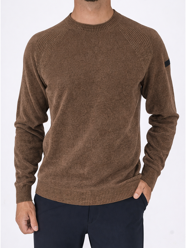 Pull RICHMOND - Homme - Noir - NIMBUS - Anti-bouloches - Col ras-du-cou